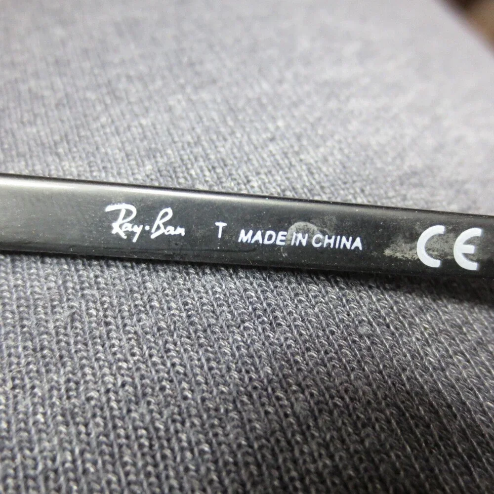 Ray-Ban Eyeglasses Frame RB5154-2000 Unisex Shiny Black Full Rim 51-21-145 - Picture 7 of 7